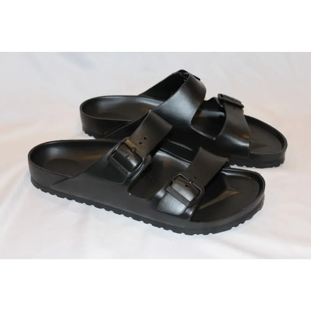 Birkenstock Arizona Essentials EVA Slide Men's Sandal BLACK‎ Medium/Narrow